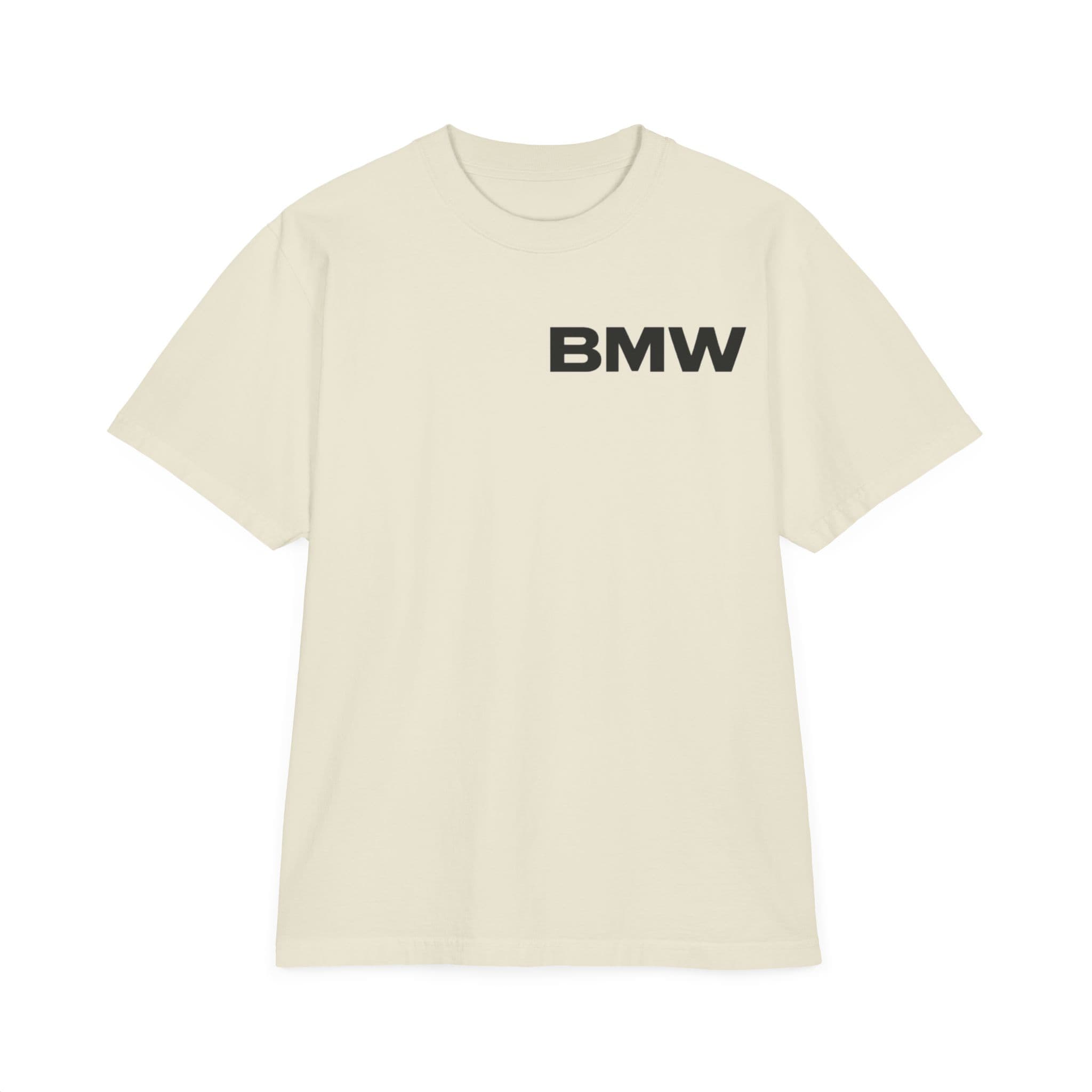 BMW Wordmark Oversized Tee — Beige