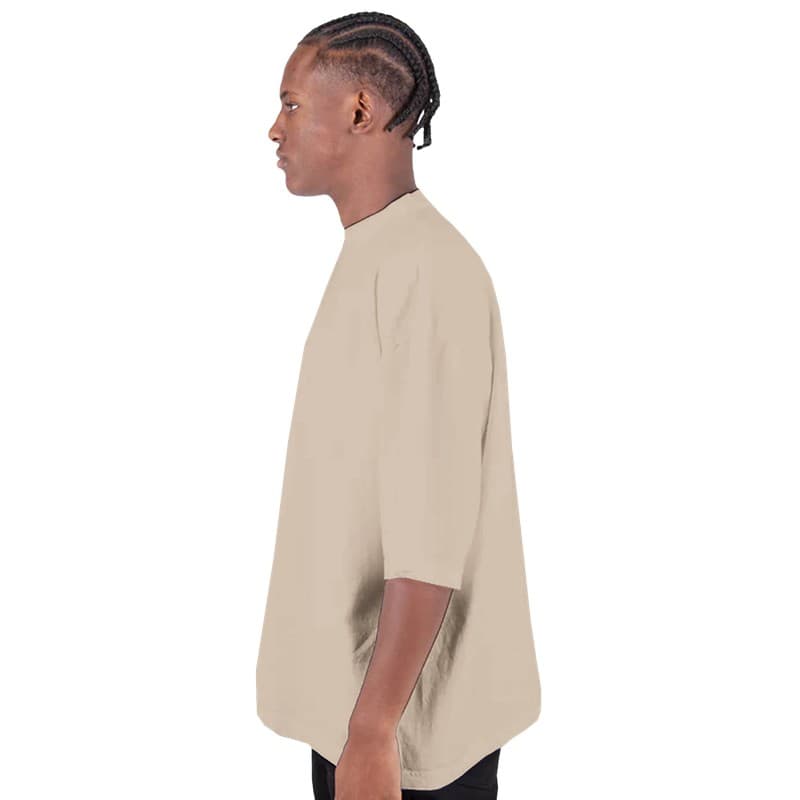 Medusa Oversized Tee — Beige