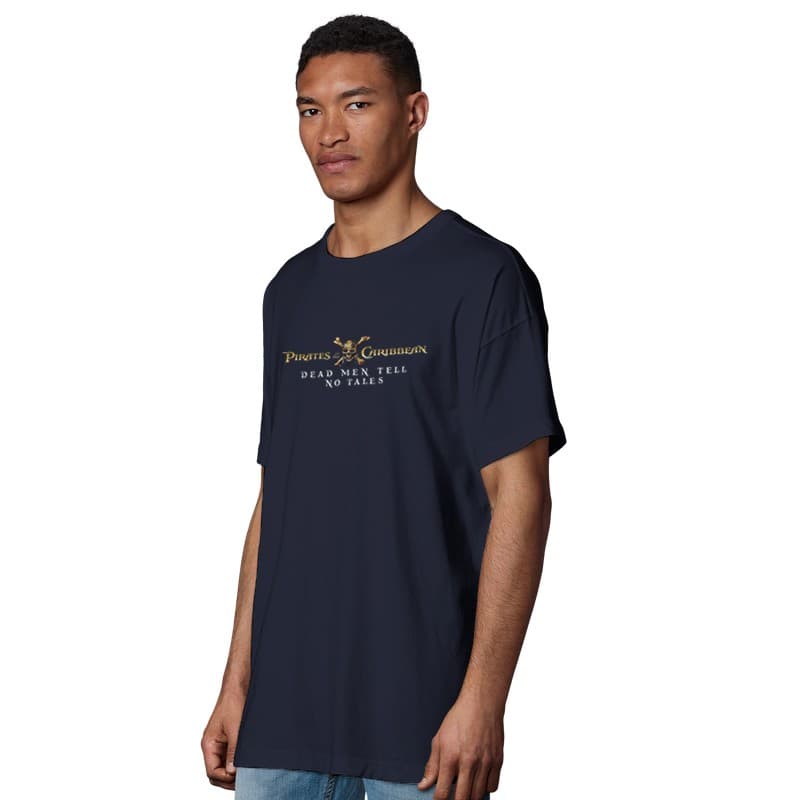 Pirates of the Caribbean Oversized Tee — Blue