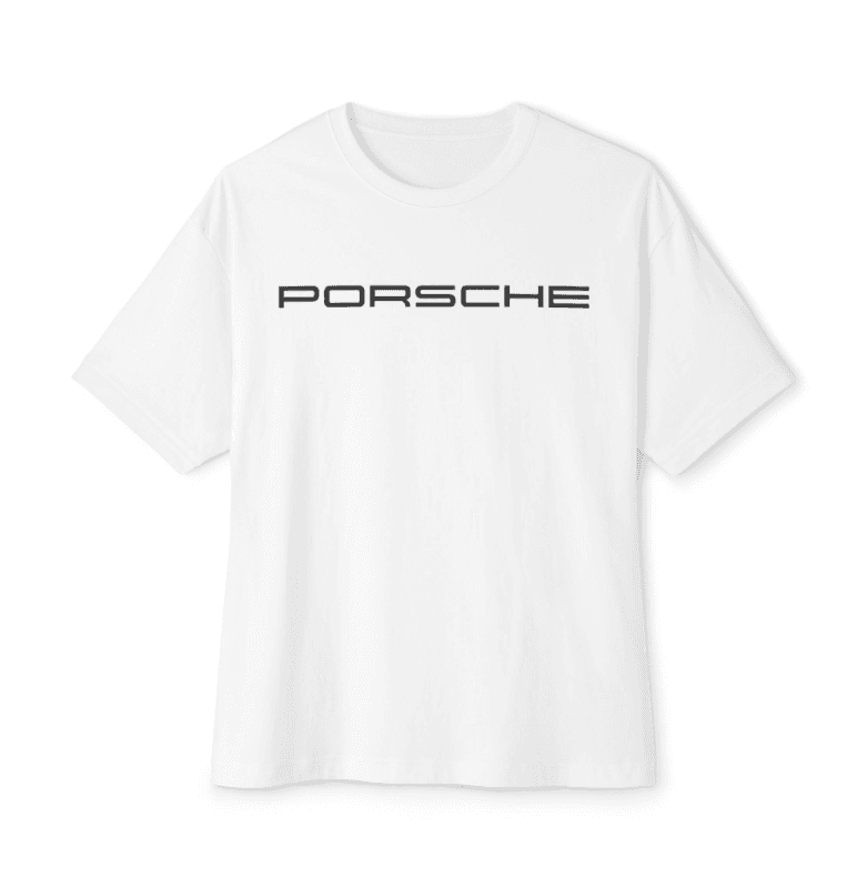 Porsche Oversized Tee — front
